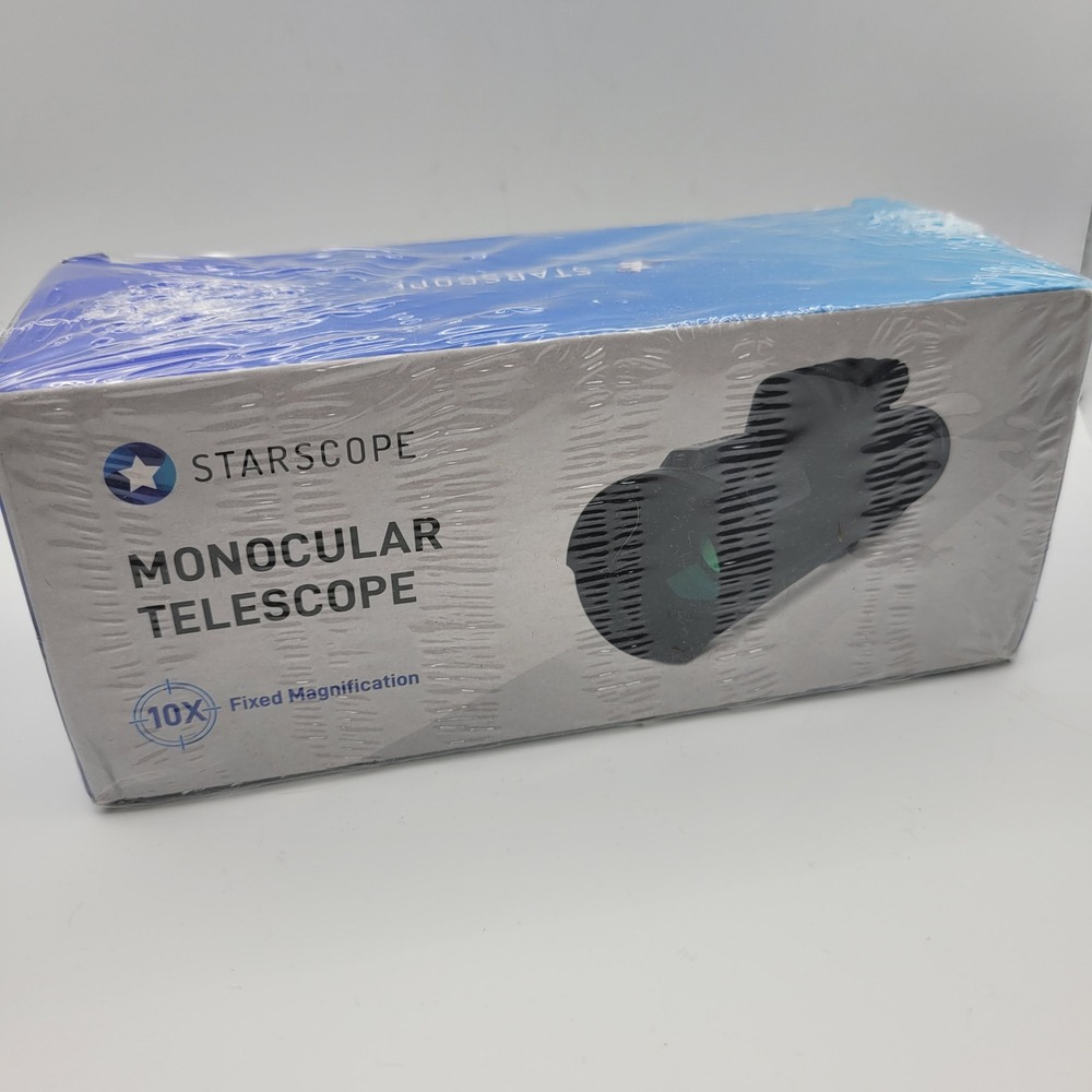 Starscope Monocular Telescope 10X Magnification MultiCoated Water Dust Resistant